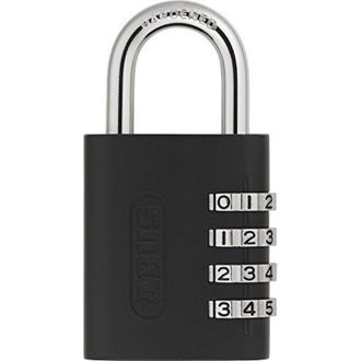 ABUS Lucchetto 158KC/45 AP050 - Lucchetto con funzione di combinazione o chiave - con alloggiamento in zinco pressofuso - Livello di sicurezza 5