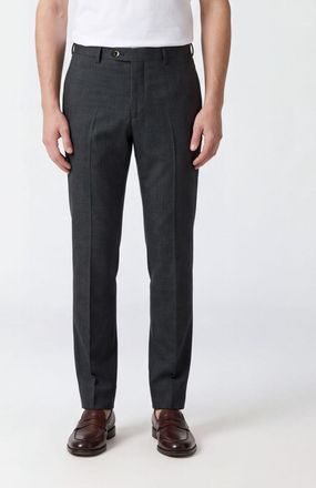 Pantaloni Torino Pantaloni chino slim fit in misto lana con chiusura decentrata
