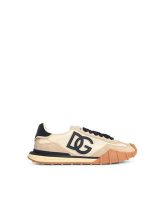 Dolce & Gabbana Cushion Beige Lear Blend Sneakers