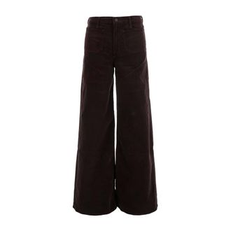 Mother The Undoercover Sneak - - Trousers - Donna - Marrone - W27