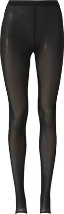 Wardrobe.NYC Leggings semi trasparenti - Nero
