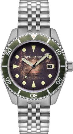 Spinnaker Wreck Automatic Bracelet Watch, 44mm in Brown at Nordstrom