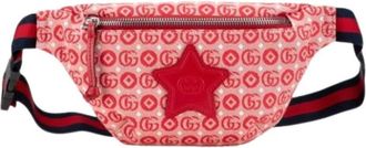 Gucci Pre-owned Belt Bags, female, Red, Size: ONE SIZE Pre-owned Canvas gucci-bags