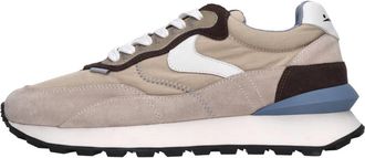 Voile Blanche Qwark Hype - Heren - Sneakers - Beige - 42 EU - Leer - Schoenen