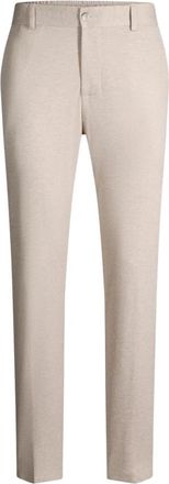 Strellson Chino broeken - Heren - Chinos - Beige - 2XL - Leer - Broeken