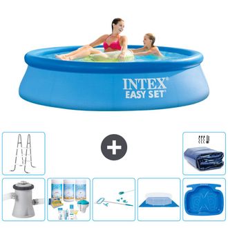 Intex Piscina Easy Set Redonda - 244x61 Cm - 8-piezas S20206