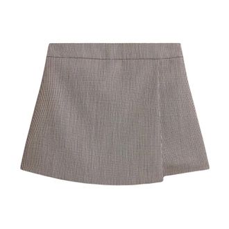 Golden Goose Dames, Korte broeken, Grijs, Maat: S Wol