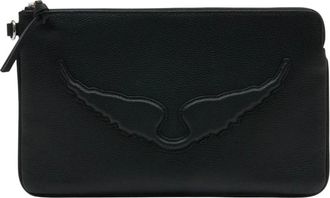 Zadig&Voltaire Clutches, female, Black, Size: ONE SIZE Angel Wallet