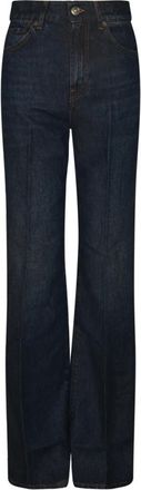 Dondup Straight Jeans - Dames - Regular Fit Jeans - Blauw - W29 - Jeans