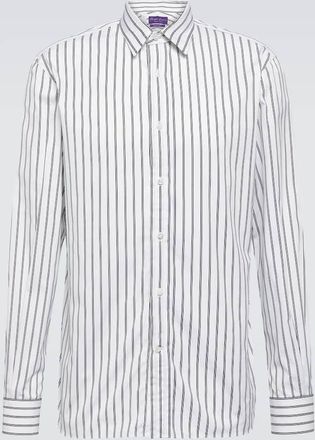 Ralph Lauren Purple Label Striped cotton shirt