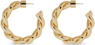 Jennifer Fisher Orecchini a cerchio Lilly in oro giallo 14 carati