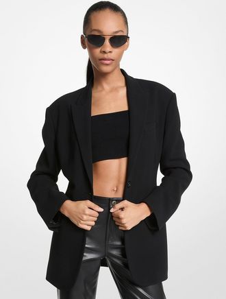Michael Kors Crepe Blazer