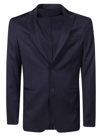 Tonello Navy Washable Virgin Wool Blazer