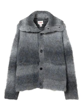 Bows & Arrows sailor-collar cardigan - men - Other Materials/Polyester - S - Black