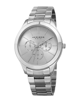 Akribos XXIV Akribos Xxiv Womens Stainless Steel Watch