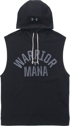 Under Armour Mens Under Armour Project Rock Training Sports hooded Sleeveless Black 1352693-001
