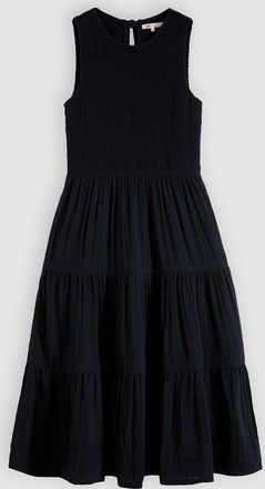 Levi's Cely Smocked Dress - Womens - XS - Blue