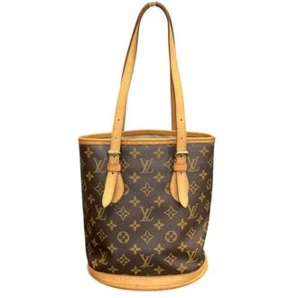 Louis Vuitton Brown Monogram Canvas Tote Bag (Pre-Owned)