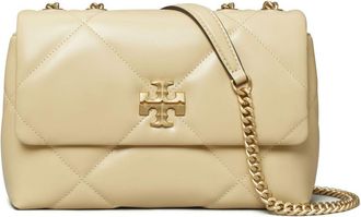 Tory Burch Tory Burch Kira Diamond Small Leather Shoulder Bag