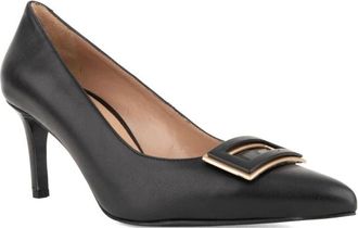 Sergio Moretti Pumps - Dames - Pumps - Zwart - 37 EU - Leer - Schoenen