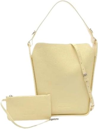 Balenciaga Bolso tote de cuero Tool 2.0 Pre-owned - Pre-owned - Mujer - Amarillo - ONE SIZE