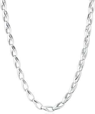 Pompeii3 Mens Designer Seed 14k Gold (39gram) or Platinum (73gram) 5.5mm Link Chain Necklace 20