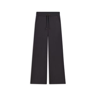 Freddy Pantaloni donna wide leg con dettagli micro-trecce