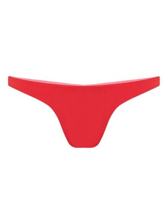 Bond-Eye Crista bikini bottoms - women - Lycra/Recycled Nylon - M/L - Red