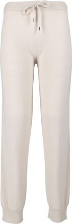 Kangra Cashmere Seamless Drawstring Adjustable Jogger Sweatpants