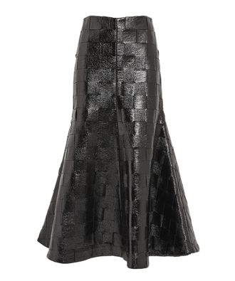 A.W.A.K.E. A.W.A.K.E. Mode Weaved Flared Skirt Size L