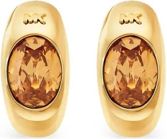Michael Kors Oorbellen verfraaid met kristallen - Goud