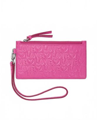 Brighton Fashionista Deeply In Love Card Pouch In Bubble Gum