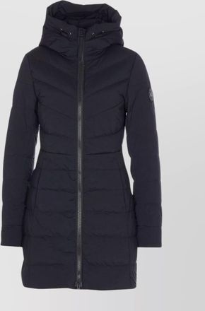 Canada Goose long hooded padded jacket and pockets