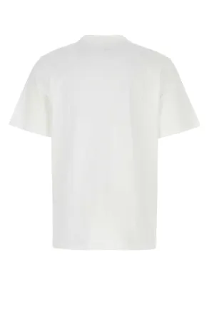 OAMC Logo-Embroidered Cotton T-Shirt - White