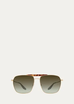 Barton Perreira Bhanot 60MM Navigator Sunglasses