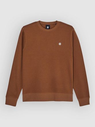Element Icon Embroidery Sweater braun