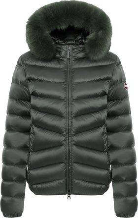 Colmar Dark Underwood Quilted Down Coat