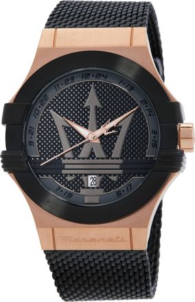 Maserati Potenza Quartz Black Dial Mens Watch R8853108010