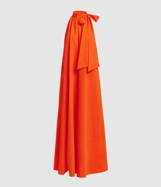 Essentiel Robe Longue Jayda Orange