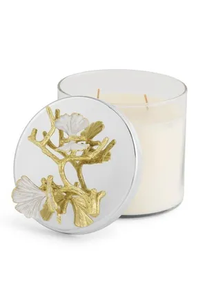 Michael Aram Butterfly Gingko Scented Candle in Gold/silver at Nordstrom