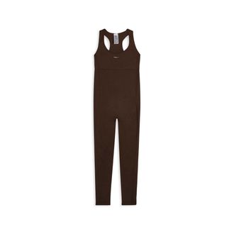 Freddy Tuta jumpsuit seamless con schiena scoperta e cuciture shaping