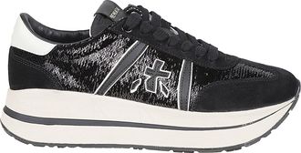 Premiata Black Bethcoin Low-Top Sneakers