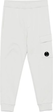 C.P. Company Pantaloni sportivi con applicazione Lens - Blu