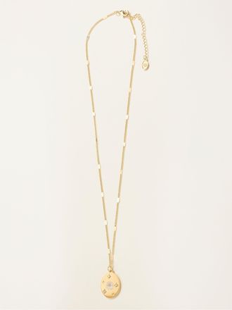 Fat Face FatFace April Birth Flower Necklace
