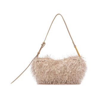 Gianni Chiarini Matilde Schoudertas - Dames - Tassen - Grijs - Maat: ONE Size Zijde