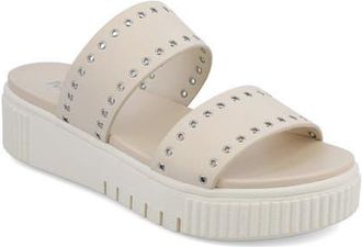 Mia Lexi Platform Slide Sandal in Seashell at Nordstrom, Size 9
