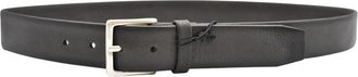 Orciani Chevrette Vierkante Gesp Riem - Heren - Riemen - Bruin - 85 CM - Leer - Accessoires