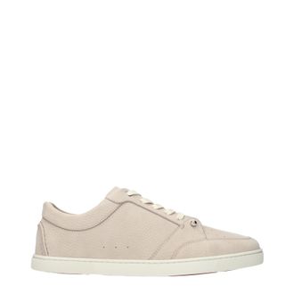 Christian Louboutin Sneakers Chambelin Heren Leer Beige
