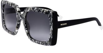 Missoni Womens 54 mm Black Sunglasses