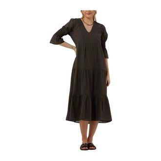 Ruby Tuesday Imala Midi Jurk - Dames - Casual kleedjes - Groen - 3XS - Kleedjes